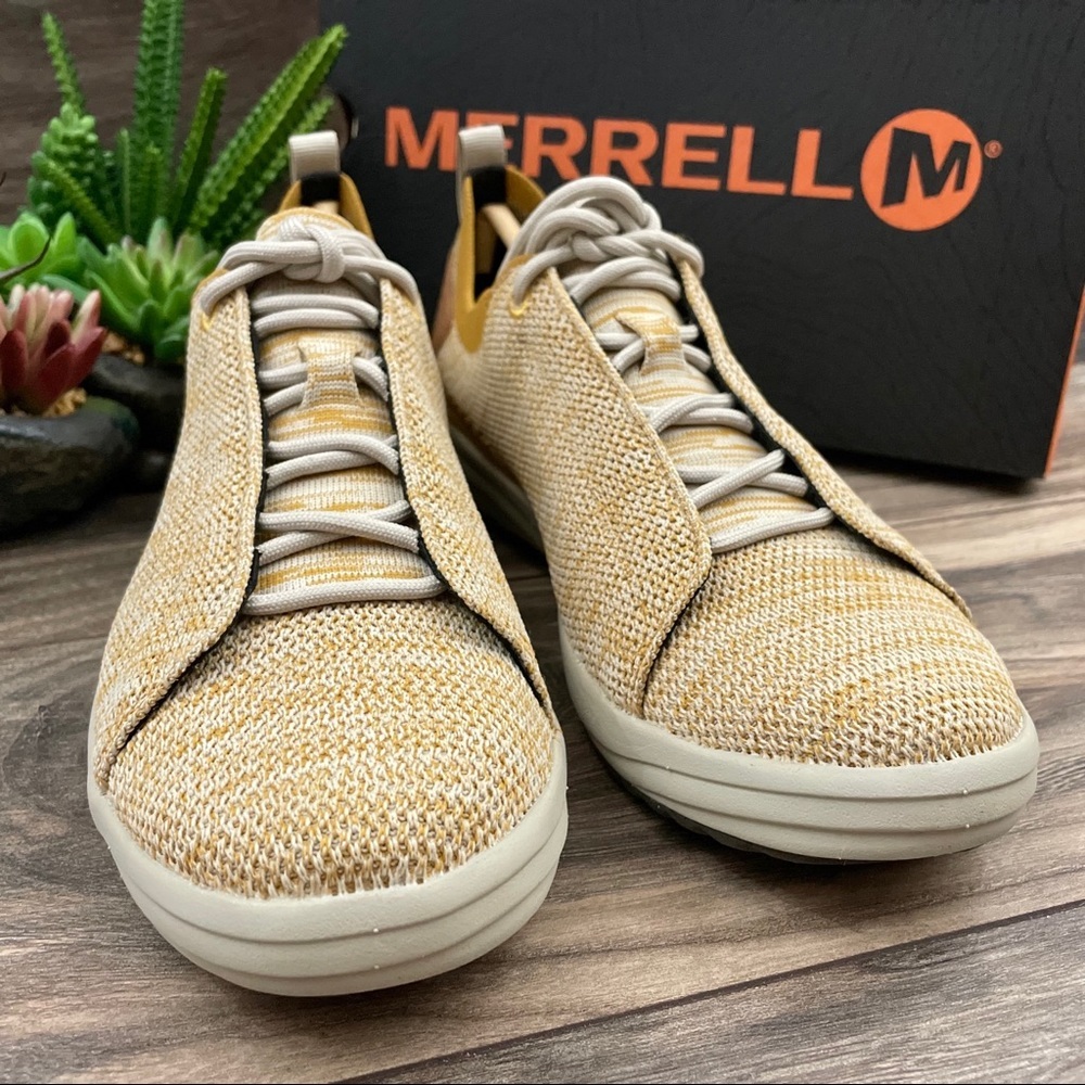 NIB Merrell Gridway Moccasin Knit Vibram Sneaker - Picture 4 of 11